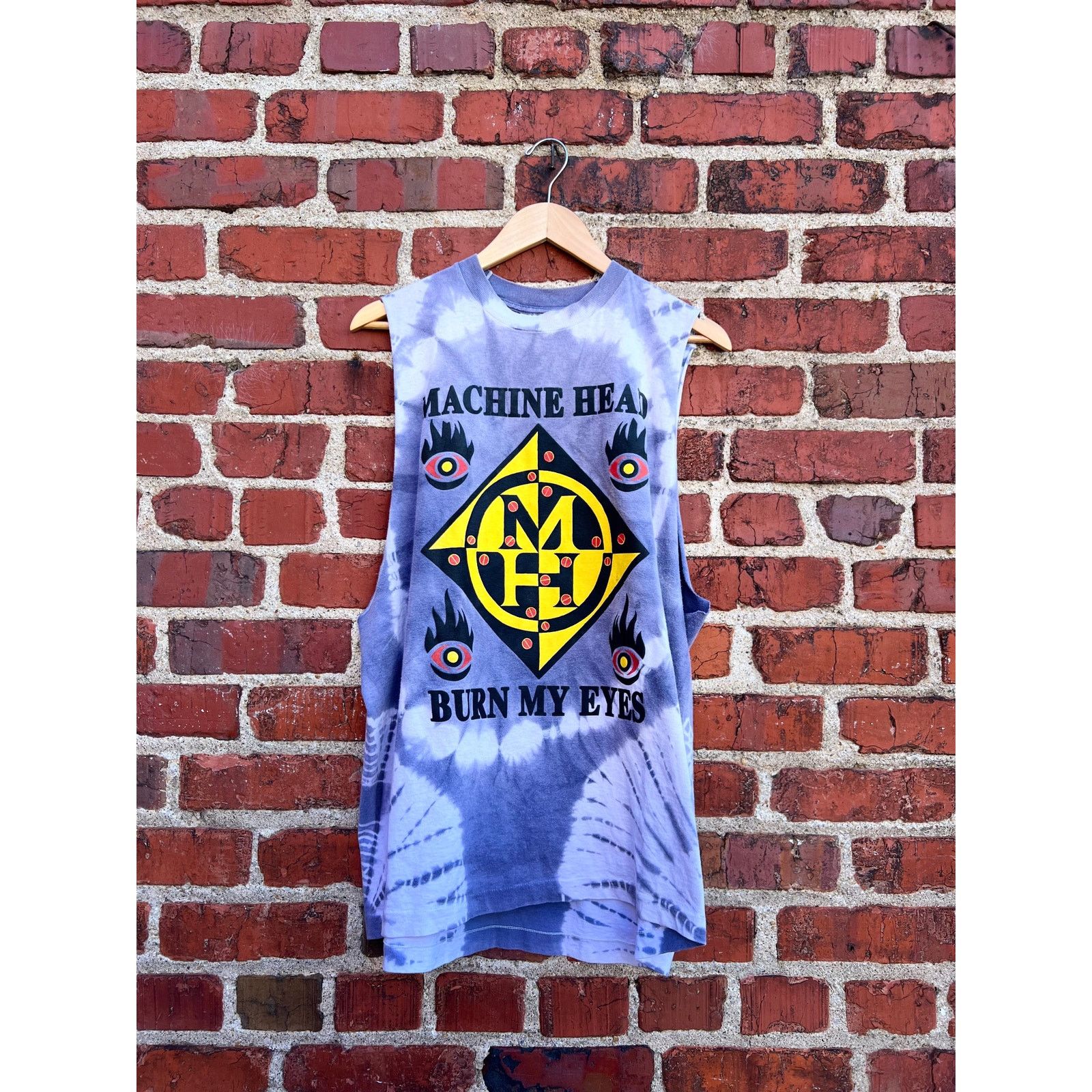 Band Tees 1994 Vintage Machine Head Burn My Eyes Tank Size XL Size US XL / EU 56 / 4 - 5 Thumbnail