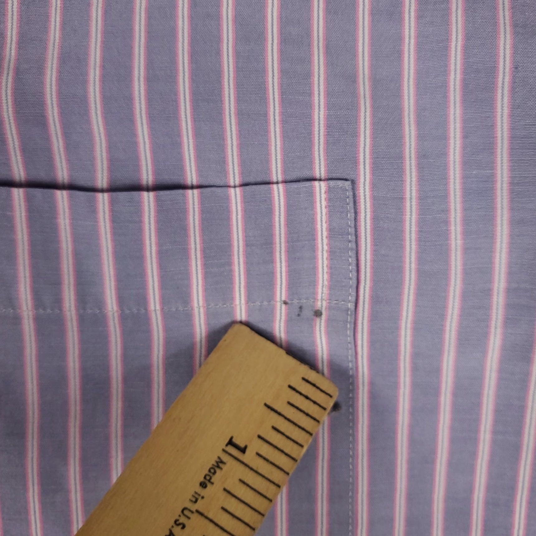 Paul Smith VINTAGE Paul Smith Dress Shirt Men 16 Blue Pink Striped Long Sleeve Business Casual Formal Workwear Size 42R - 3 Thumbnail