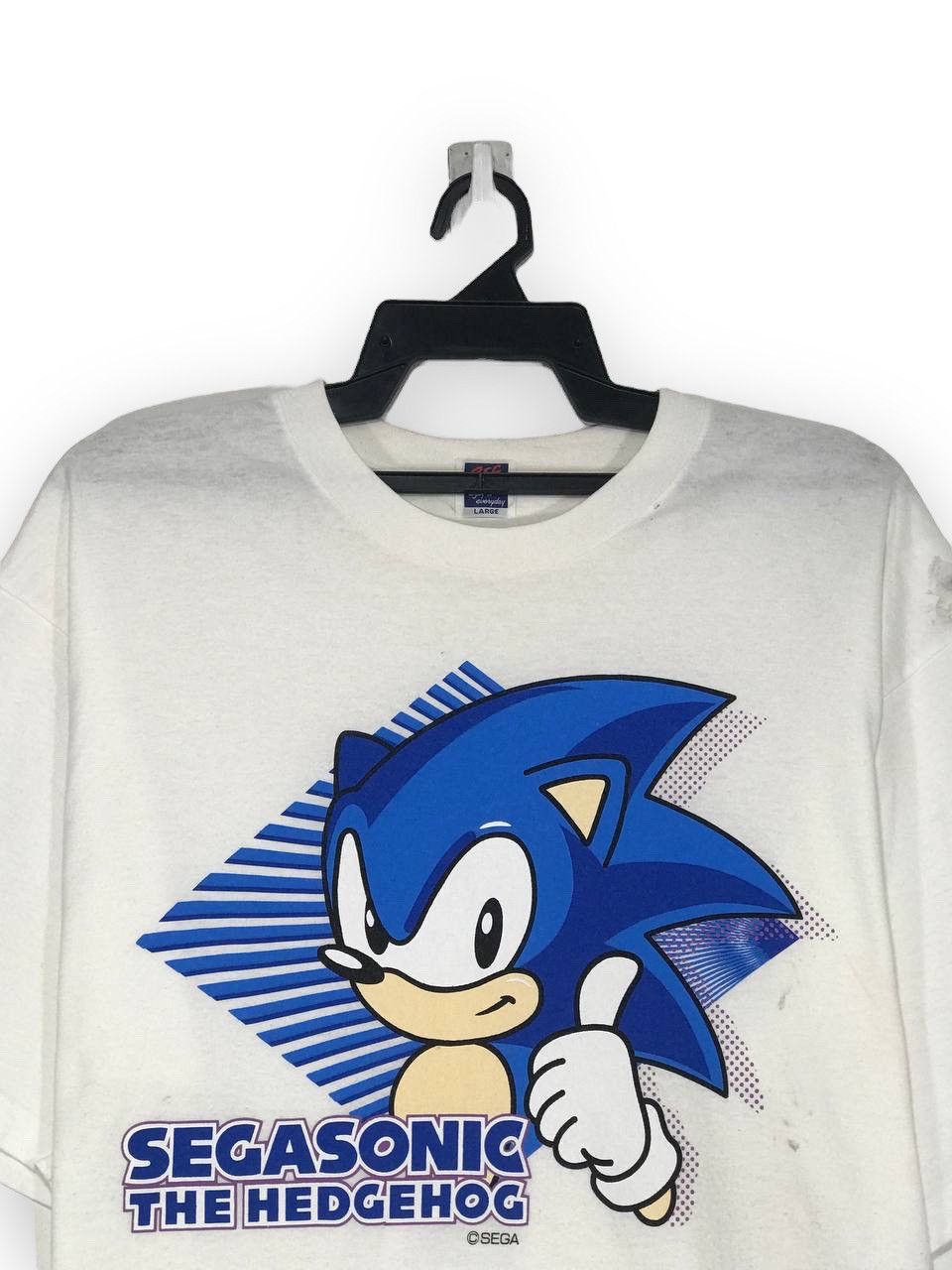 Vintage Vintage rare Sega Sonic the hedgehog Size US L / EU 52-54 / 3 - 2 Thumbnail