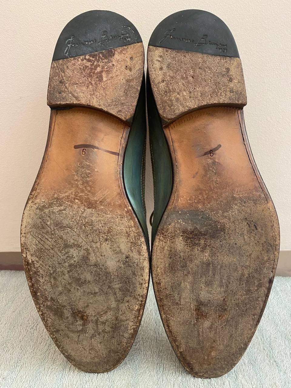 Francesco Smalto 🔥 Francesco Benigno Leather Shoes Size US 9 / EU 42 - 10 Thumbnail
