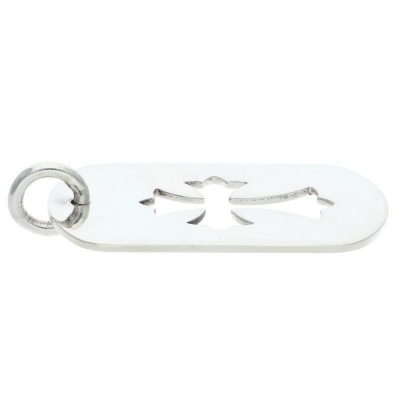 Chrome Hearts Chrome Hearts Cut Out Cross Dog Tag Necklace Size ONE SIZE - 4 Thumbnail