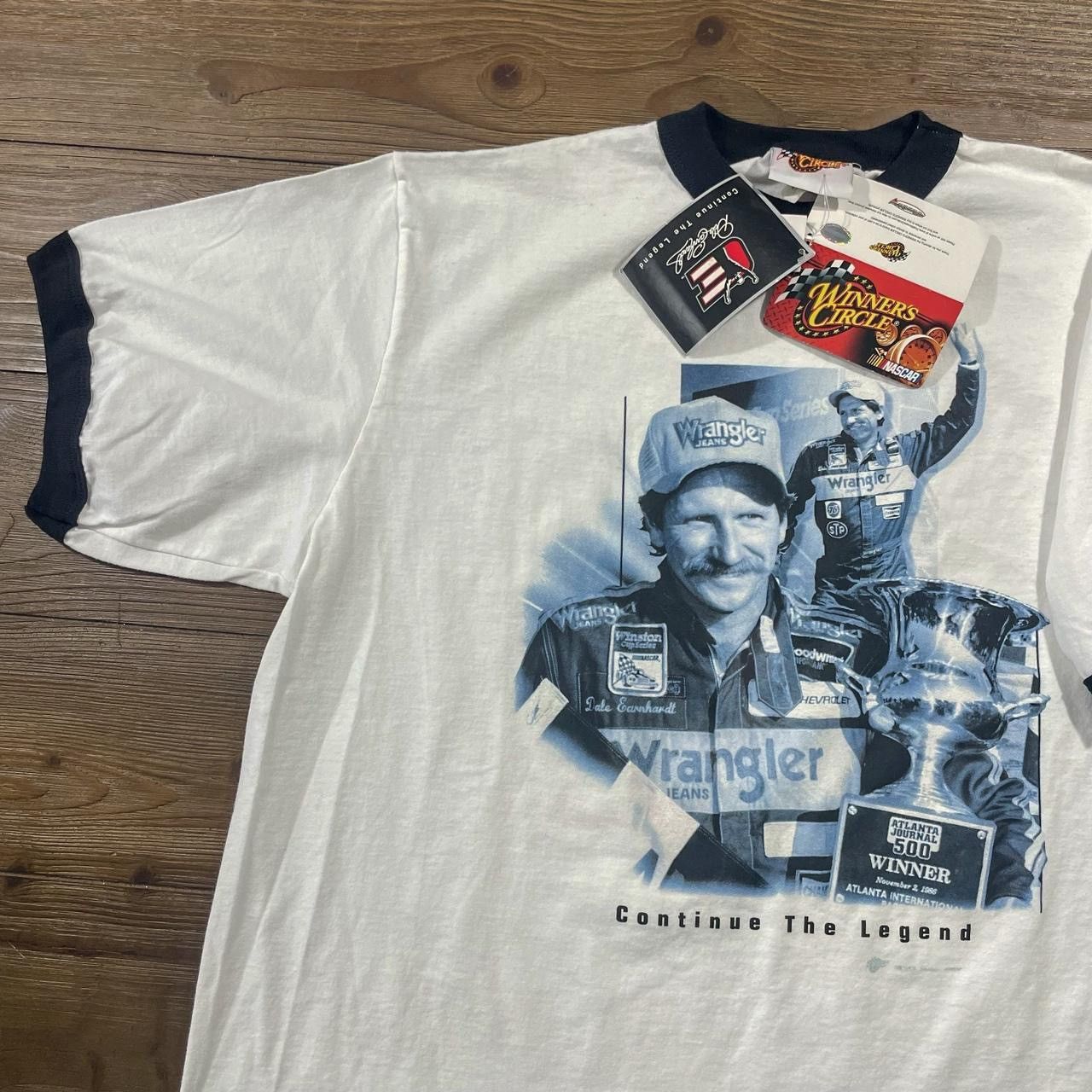 NASCAR × Vintage × Winners Circle DSNWT 2007 Dale Earnhardt ‘Continue The Legend’ T-Shirt Size US XL / EU 56 / 4 - 3 Thumbnail