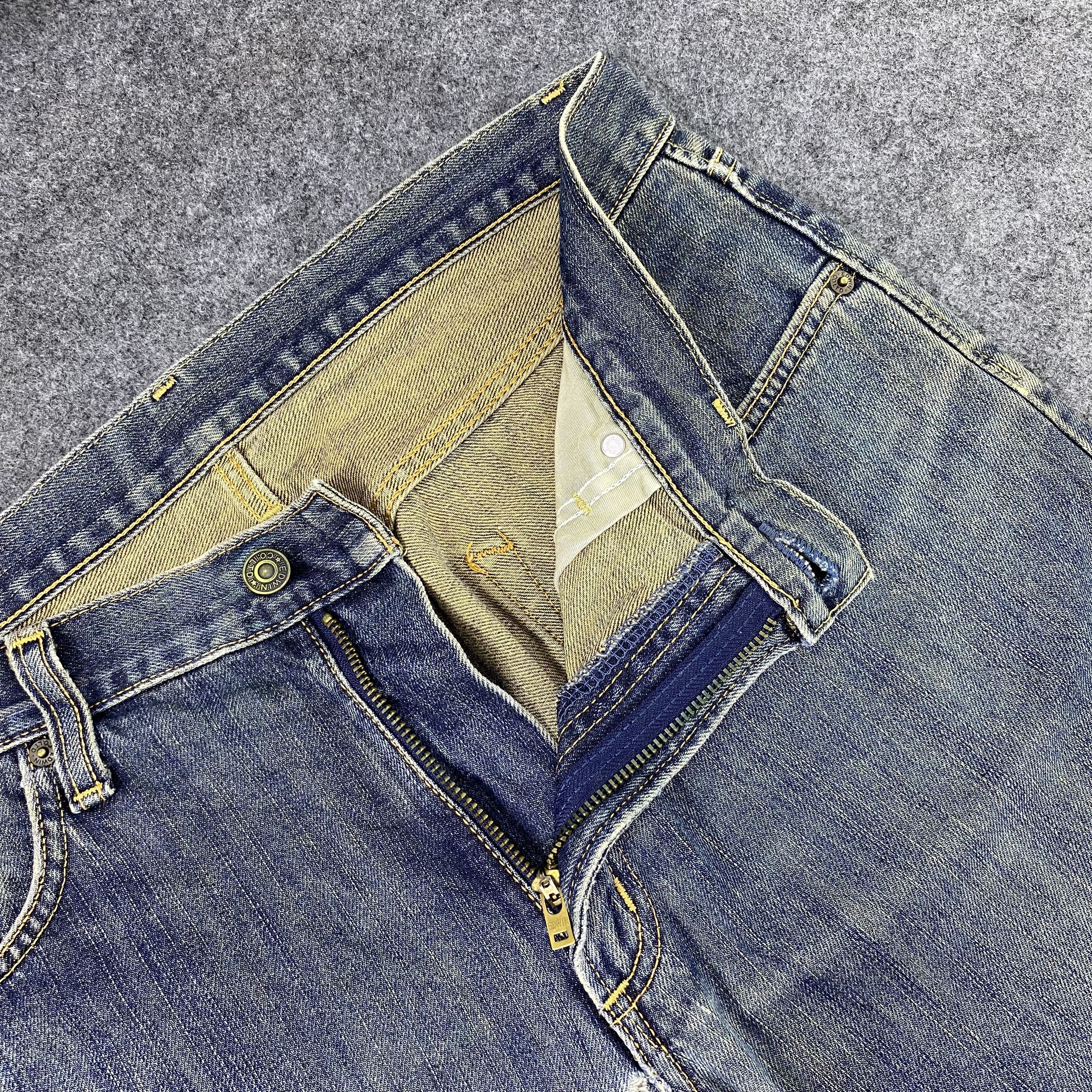 Edwin Vintage Edwin 404 Distressed Jeans - J1181 Size US 36 / EU 52 - 7 Thumbnail