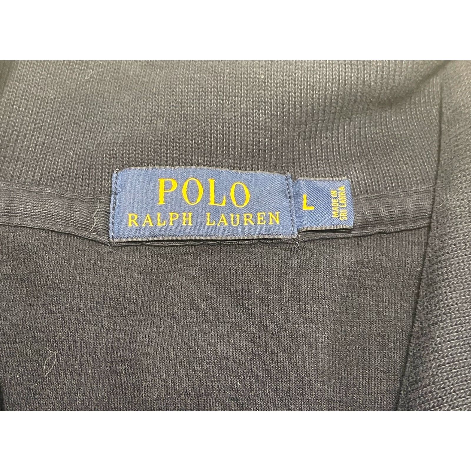Polo Ralph Lauren Polo Ralph Lauren Mens Size L Blue Full Zip Sweatshirt Jacket Size US L / EU 52-54 / 3 - 4 Thumbnail