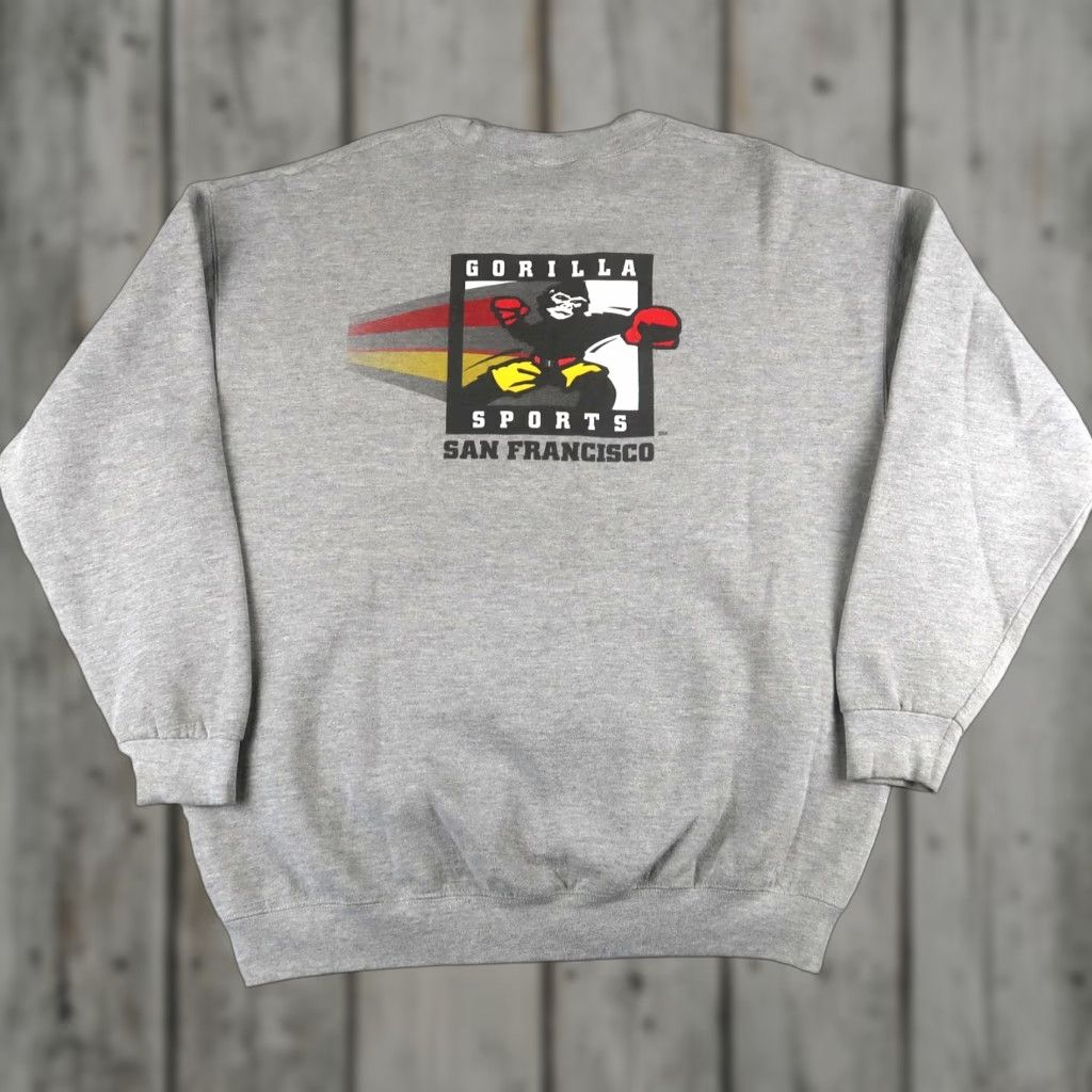 Vintage VINTAGE Lee Sport Sweatshirt Gray XL Crewneck Pullover Size US XL / EU 56 / 4 - 1 Thumbnail