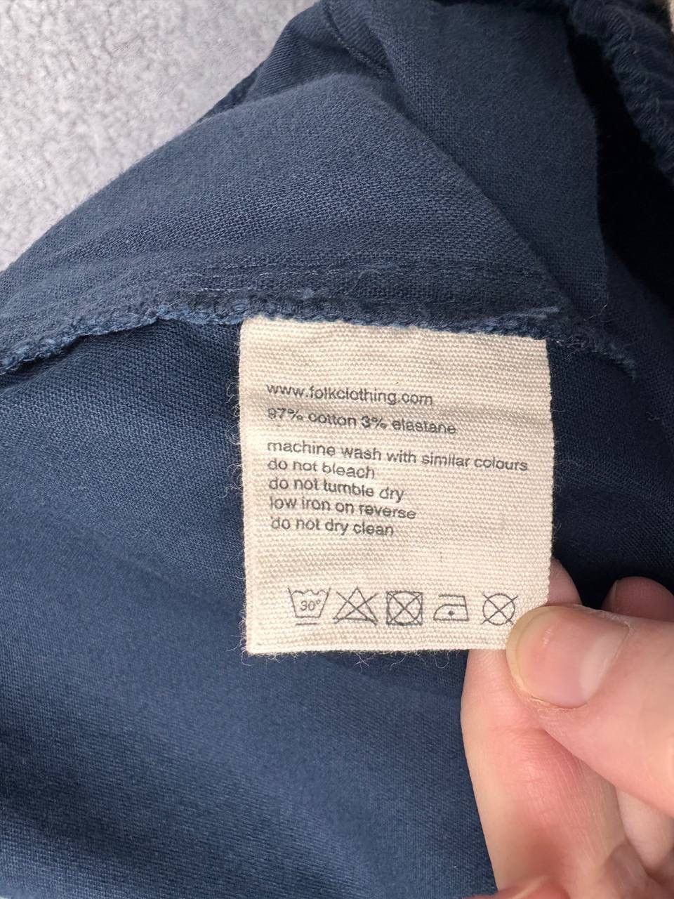 Folk Folk Men Pants Navy Siz L Size US 34 / EU 50 - 6 Thumbnail