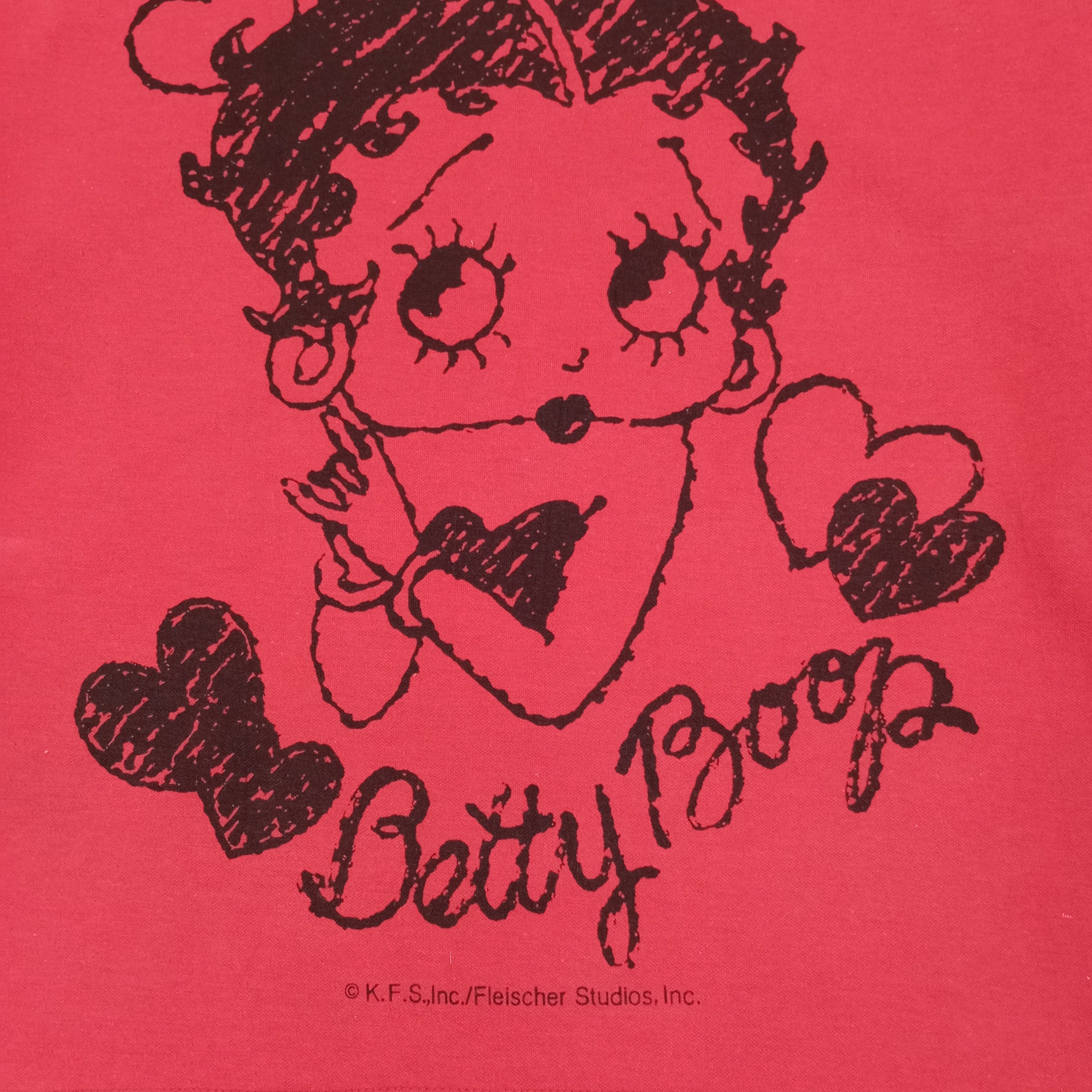 Other Betty Boop Cartoon Vintage Sweatshirt c233n16 Size US M / EU 48-50 / 2 - 2 Thumbnail