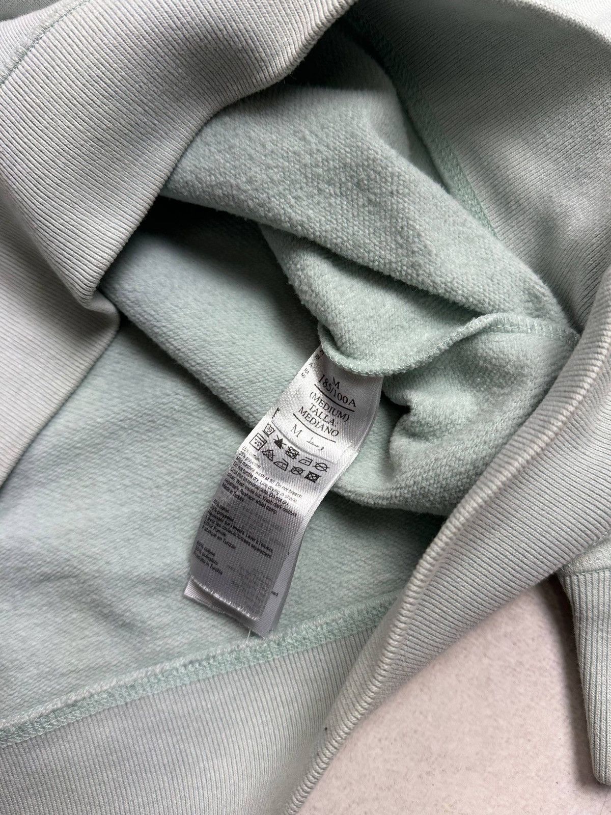 Allsaints Allsaints Distressed Blue Sweatshirt Rare M Size US M / EU 48-50 / 2 - 5 Thumbnail