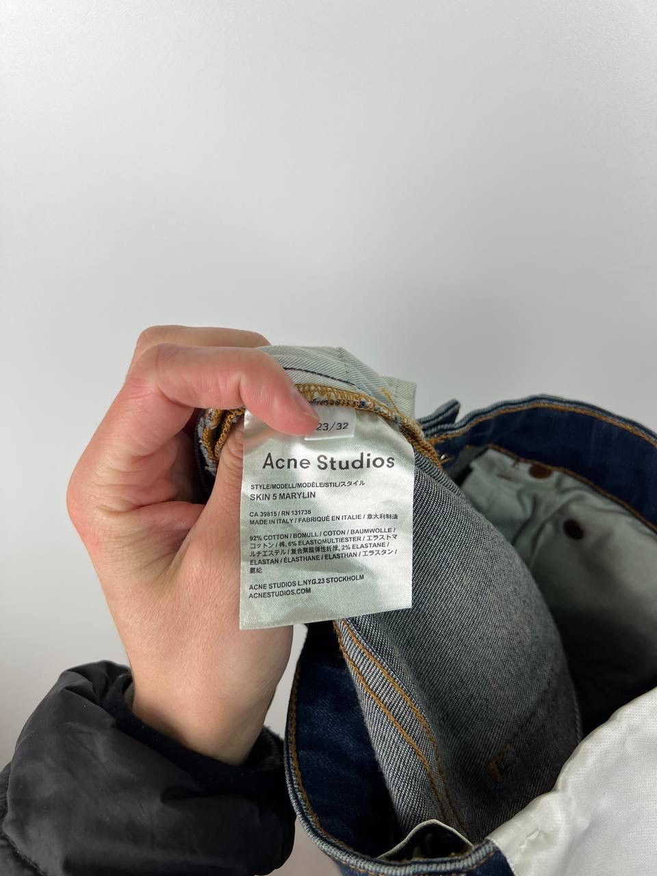 Acne Studios × Vintage Acne Studios luxury denim woman size 23/32 Size 24" / US 00 / IT 34 - 4 Thumbnail