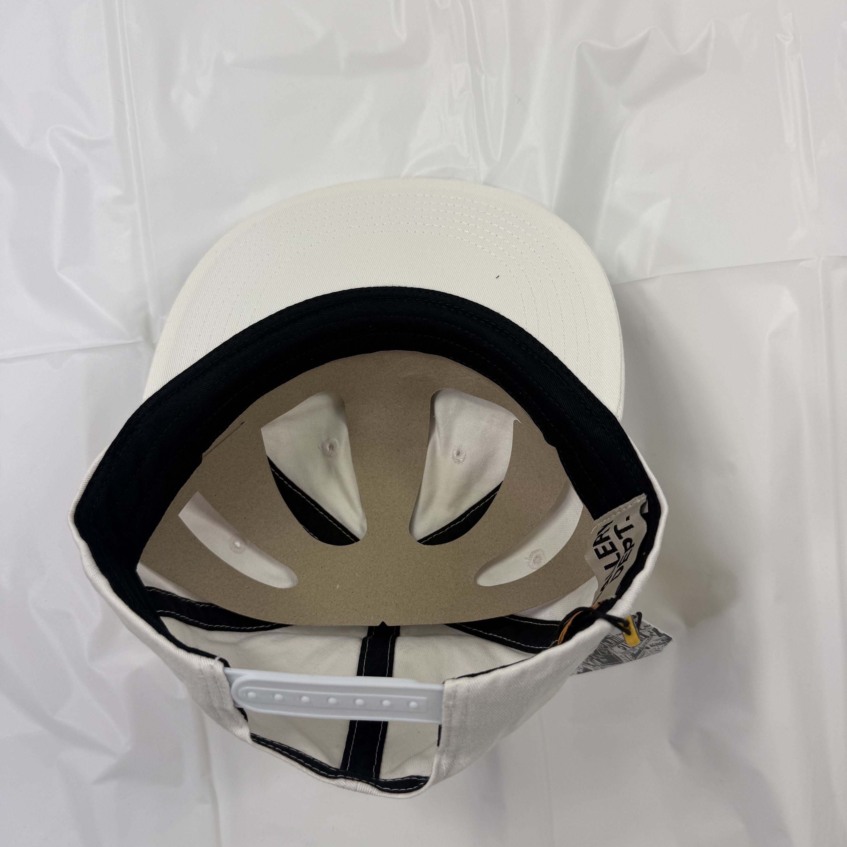 Gallery Dept. Gallery Dept White DEPT Logo Embroidered Snapback Hat Size ONE SIZE - 6 Thumbnail