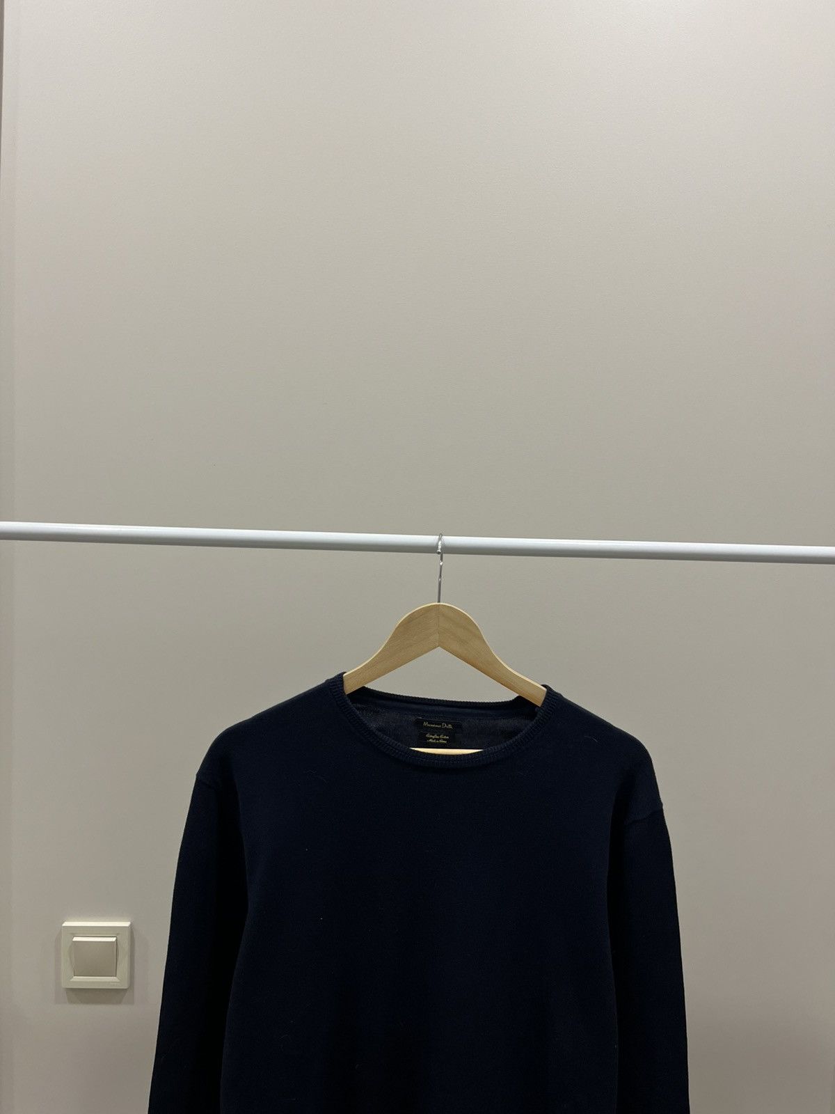 Massimo Dutti Massimo Dutti Cotton Wool Sweater Made in Italy Size US XL / EU 56 / 4 - 2 Thumbnail