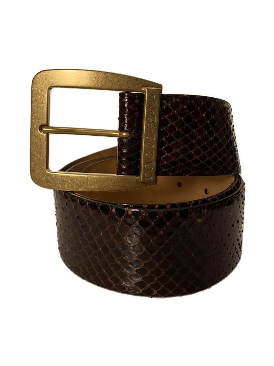 Dolce & Gabbana Snakeskin Pattern Belt Size ONE SIZE - 1 Thumbnail