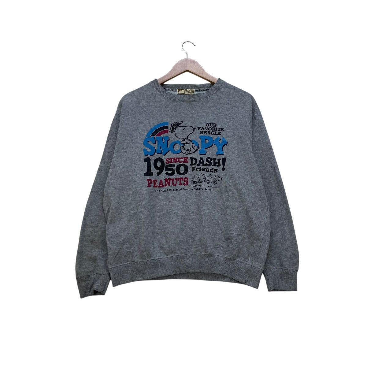 Peanuts 💥Vintage Peanuts Big Logo Size Large Sweatshirt Size US M / EU 48-50 / 2 - 1 Thumbnail
