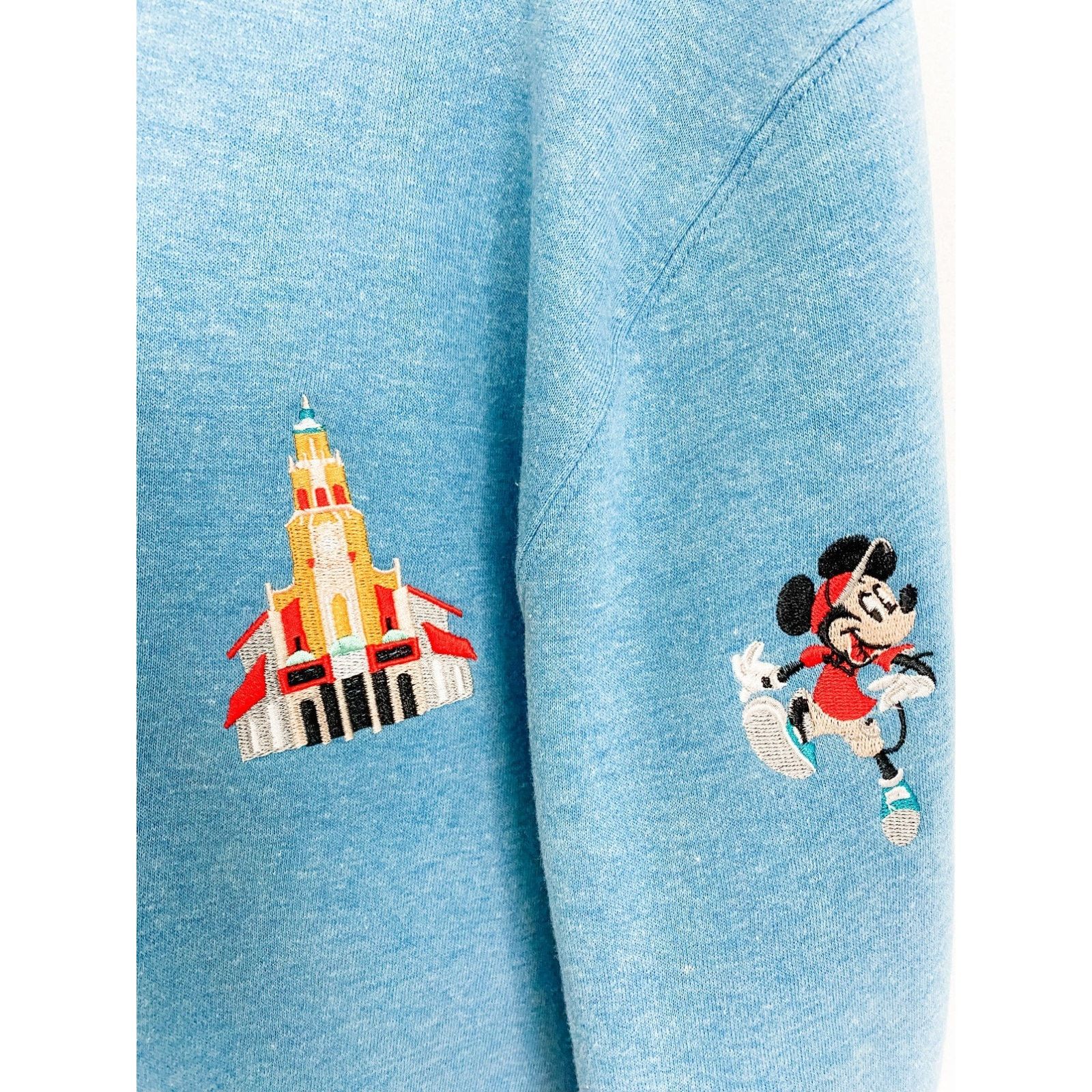 Disney Disneyland Embroidered Park Icons Sweatshirt Bl Unisex 2XL Size US XXL / EU 58 / 5 - 4 Thumbnail