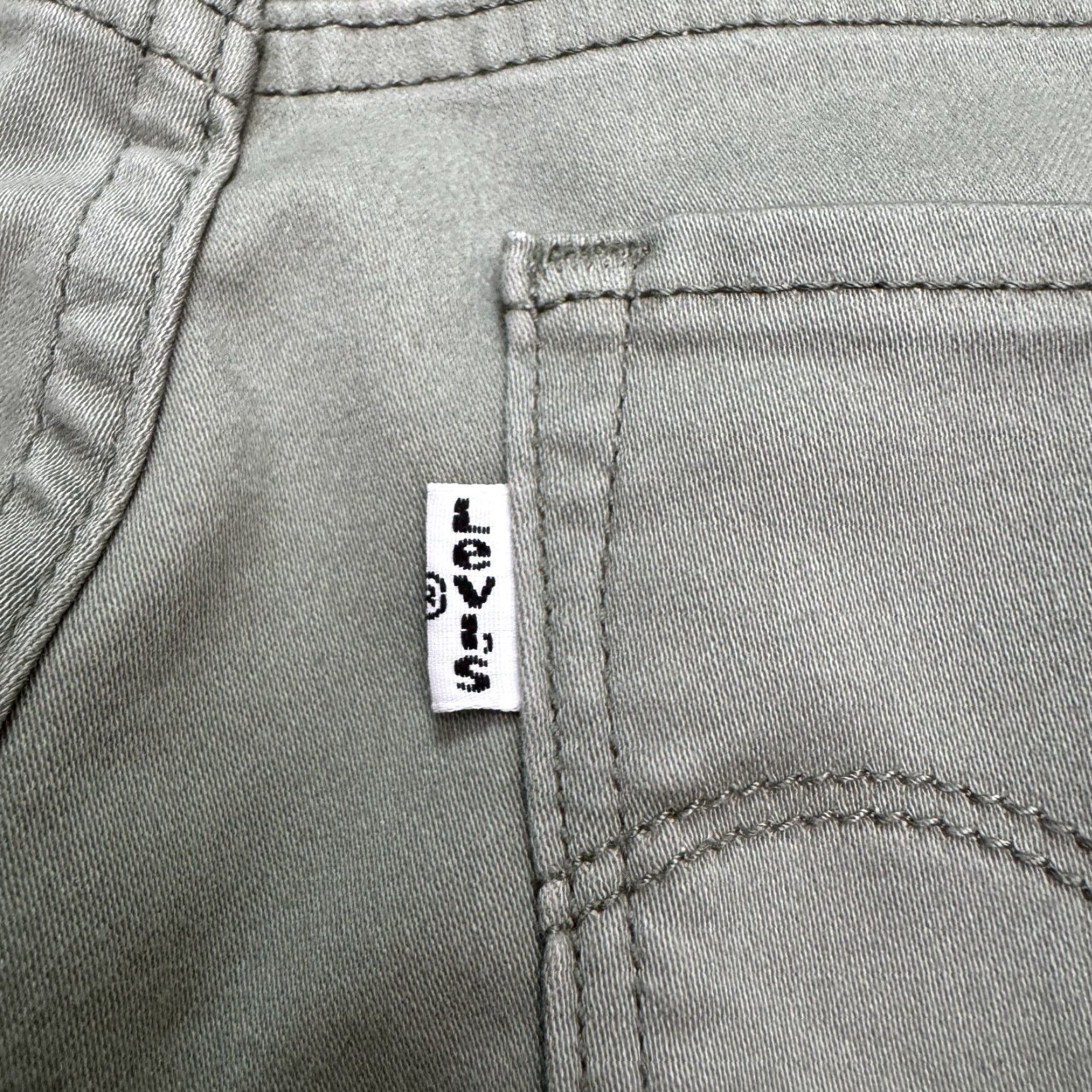 Levi's Levi's 311 Shaping Skinny Jeans Womens 27 Green Mid Rise Denim Stretch City Outdoor Vintage No Size 27" / US 4 / IT 40 - 5 Thumbnail