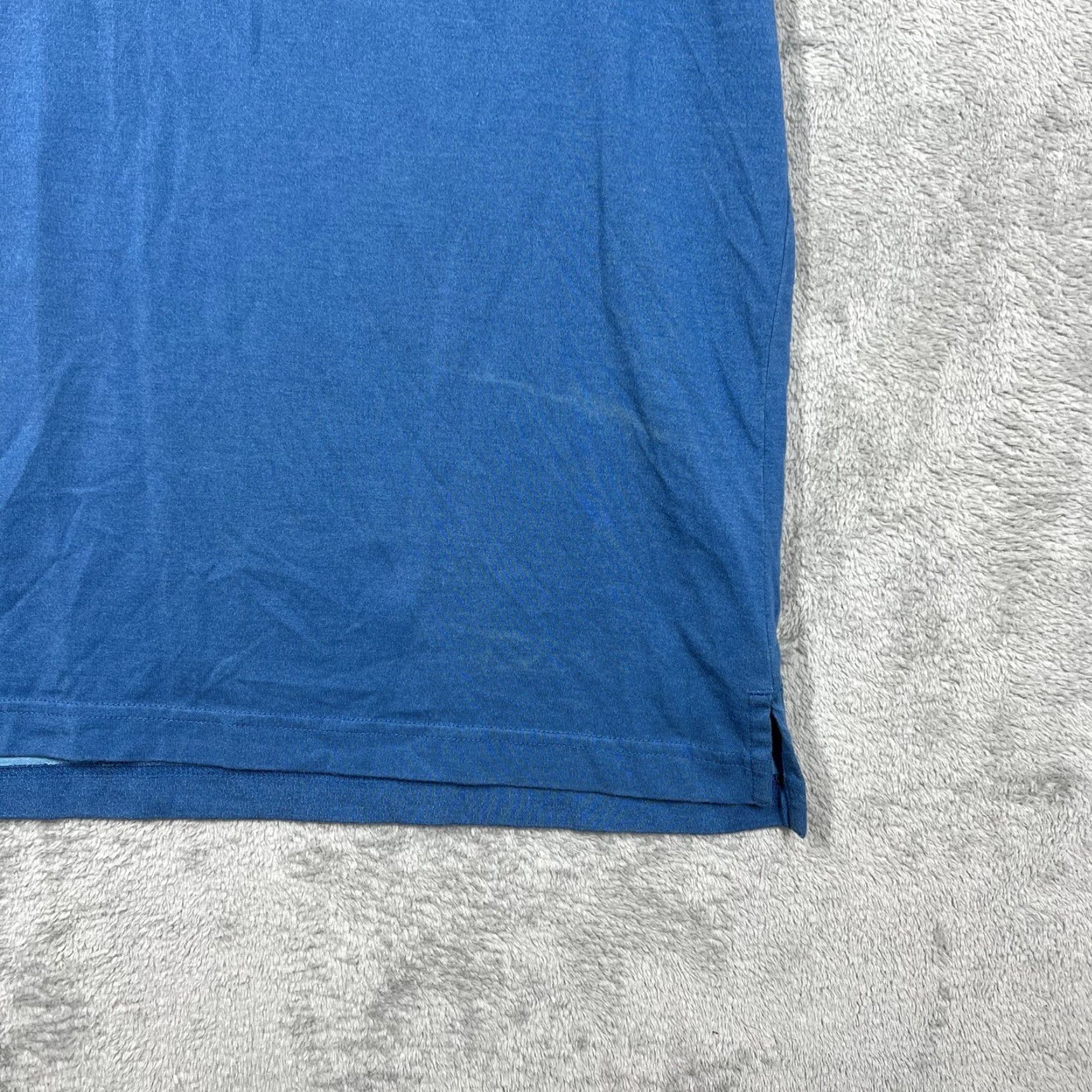 Adidas Adidas Climacool Polo Shirt Men XL Short Sleeve Teal Blue BC4063 Mapped Logo, Striped, Knit, Golf, All Seasons Size US XL / EU 56 / 4 - 4 Thumbnail