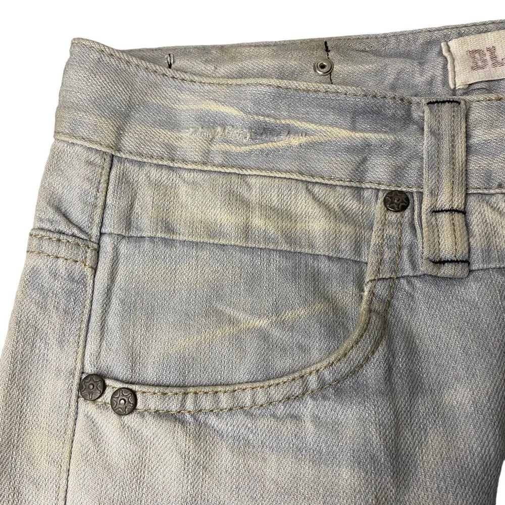 Vintage 2000's Blue Starnik Flared Mudwash StraightCut Jeans Size US 31 - 7 Thumbnail
