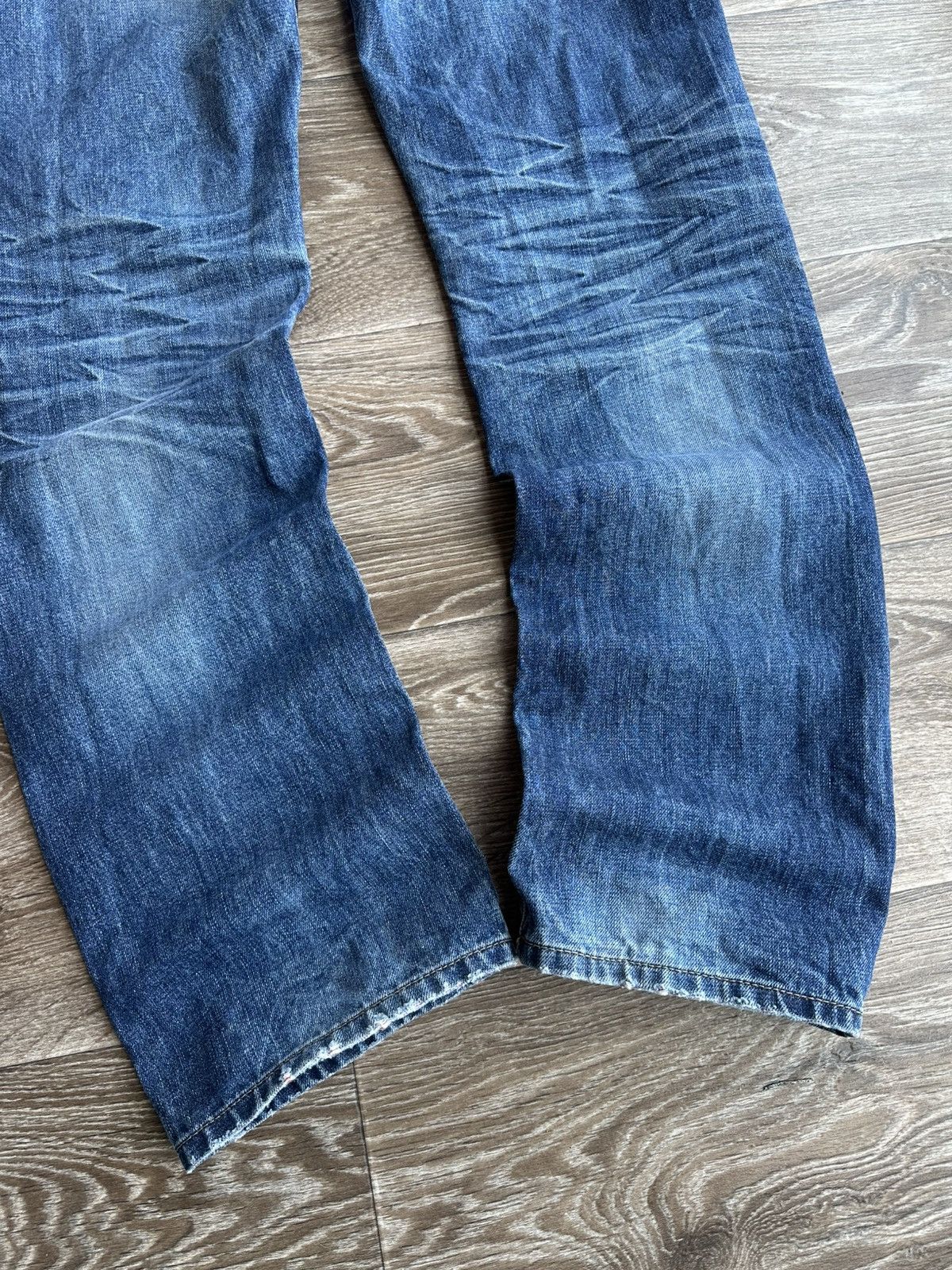 Acne Studios 🔥 Acne Studios Moc Hide Jeans 33x34 Vintage Wash Denim Pants Size US 33 - 3 Thumbnail