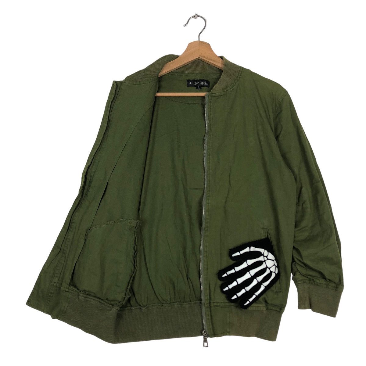 In The Attic 🔥90’s Riot Riot Bomber Jacket In The Attic Japan Military Size US L / EU 52-54 / 3 - 9 Thumbnail
