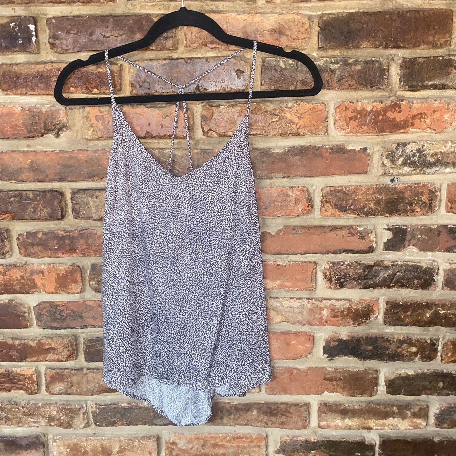 Other Oysho Brown Cream Leopard Animal Strappy Tank Top Small Size S / US 4 / IT 40 - 1 Thumbnail