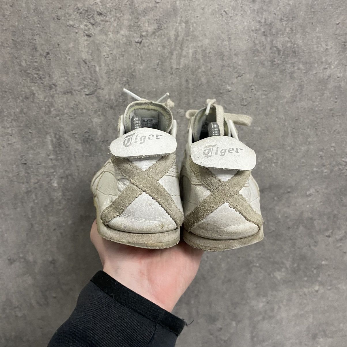 Asics Vintage Asics Onitsuka Tiger Mexico 66 White Sneakers Size US 7.5 / EU 40-41 - 10 Thumbnail