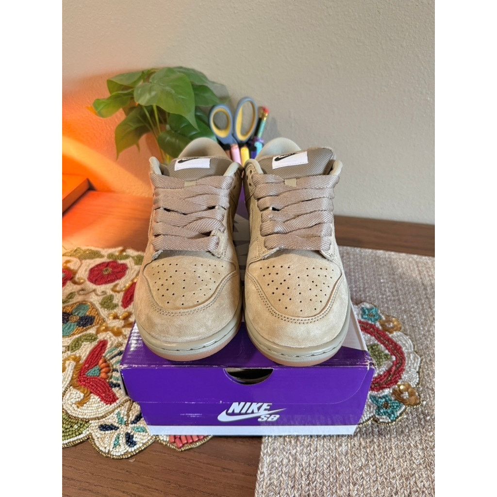 Nike Nike SB Dunk Low Pro B Parachute Beige Pale Ivory Sail ISO Size US 8 / EU 41 - 3 Thumbnail