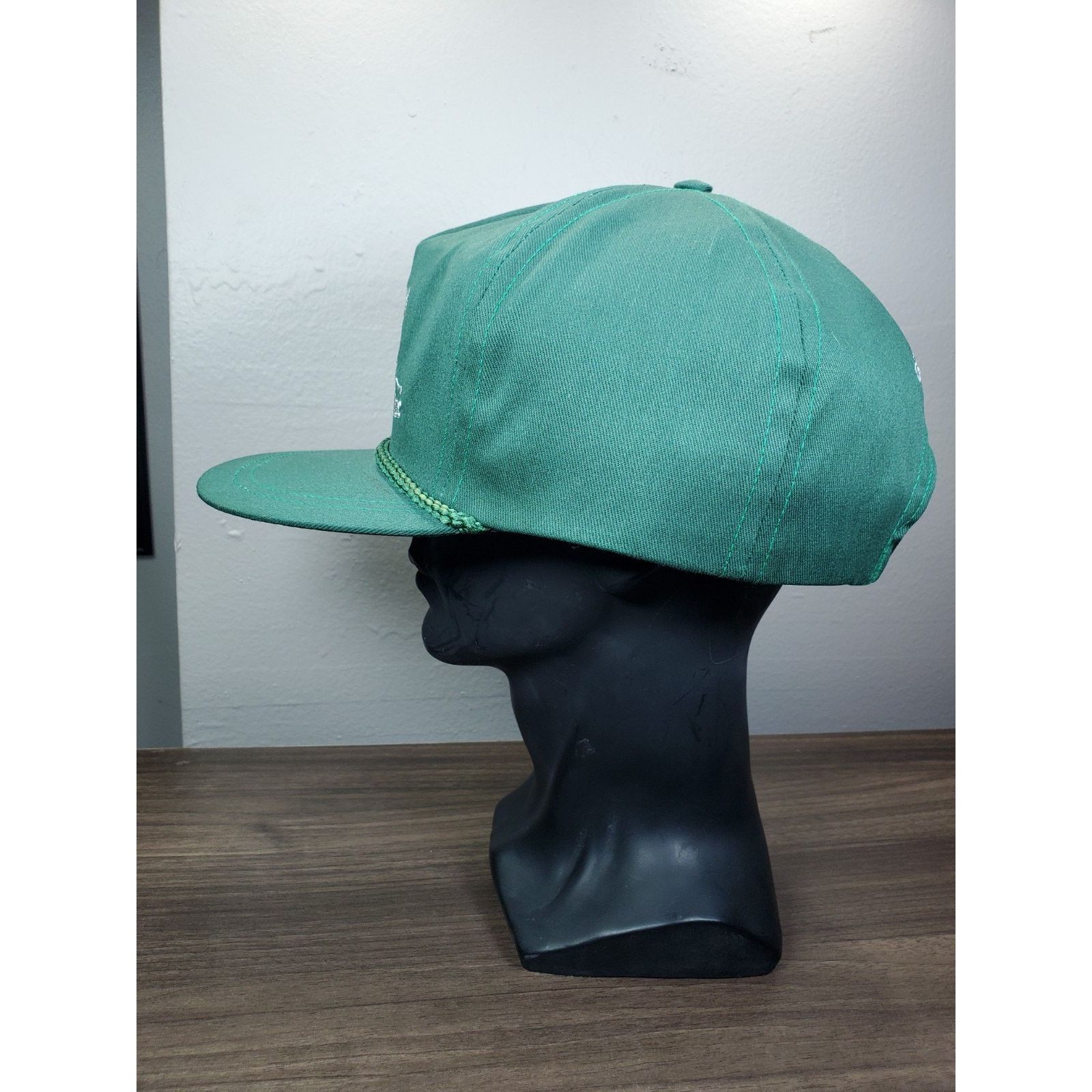 John Deere × Vintage 1994 John Deere McLaughlin Inc Greensburg KansasHat Cap Farm Size ONE SIZE - 7 Thumbnail