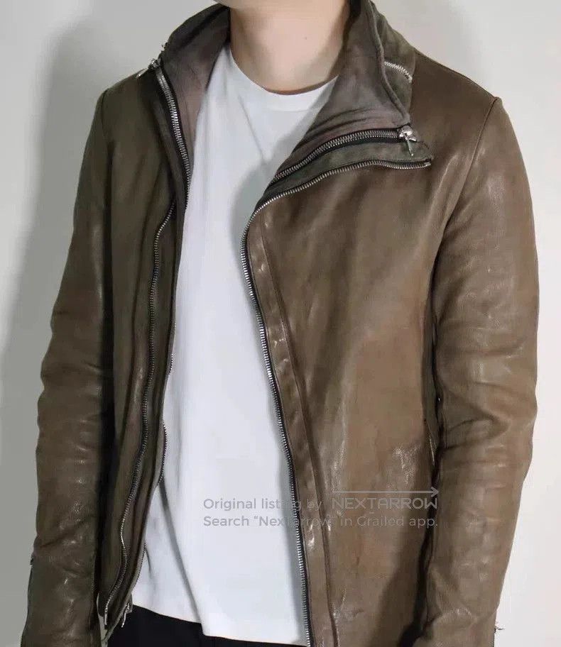 Guidi Guidi Baby Calf Leather High Neck Jacket . Size US M / EU 48-50 / 2 - 9 Thumbnail