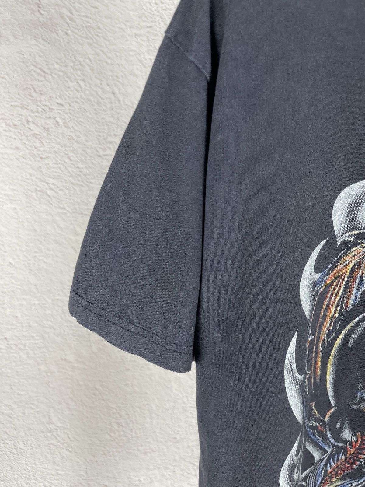 Japanese Brand Skulls Dragon 03154 Japanese theme vintage t-shirt size L Size US L / EU 52-54 / 3 - 9 Thumbnail
