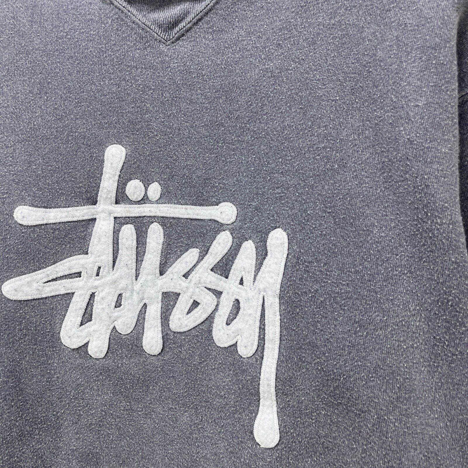 Stussy × Vintage Vintage 90s Stussy Sun Faded Crew Neck Sweatshirt Small Size US S / EU 44-46 / 1 - 3 Thumbnail