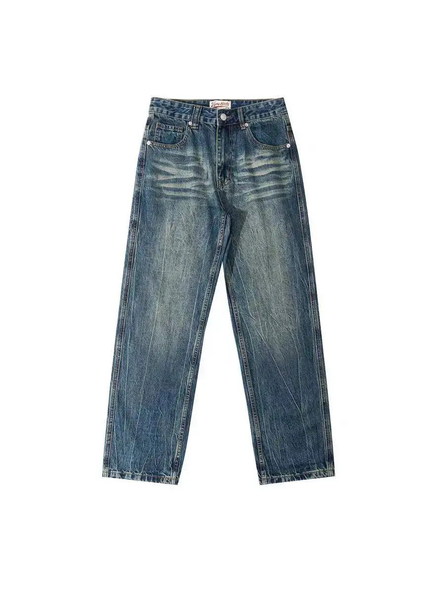 Japanese Brand American Vintage Heavy Duty Aged Jeans Size US 30 / EU 46 - 3 Thumbnail