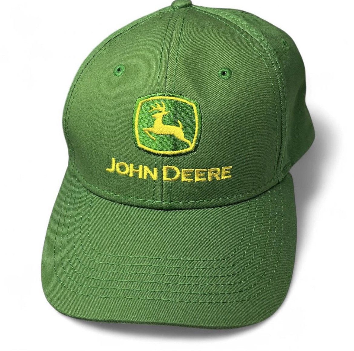 John Deere John Deere Green Classic Logo Baseball Cap (One Size) Size ONE SIZE - 5 Thumbnail