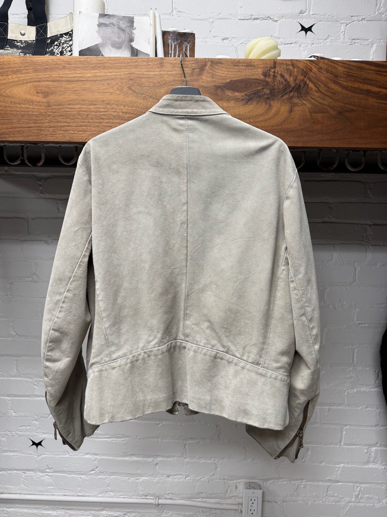 Maison Margiela SS2002 Maison Martin Margiela ‘5-Zip’ Suede Bomber Jacket Size US XL / EU 56 / 4 - 3 Thumbnail