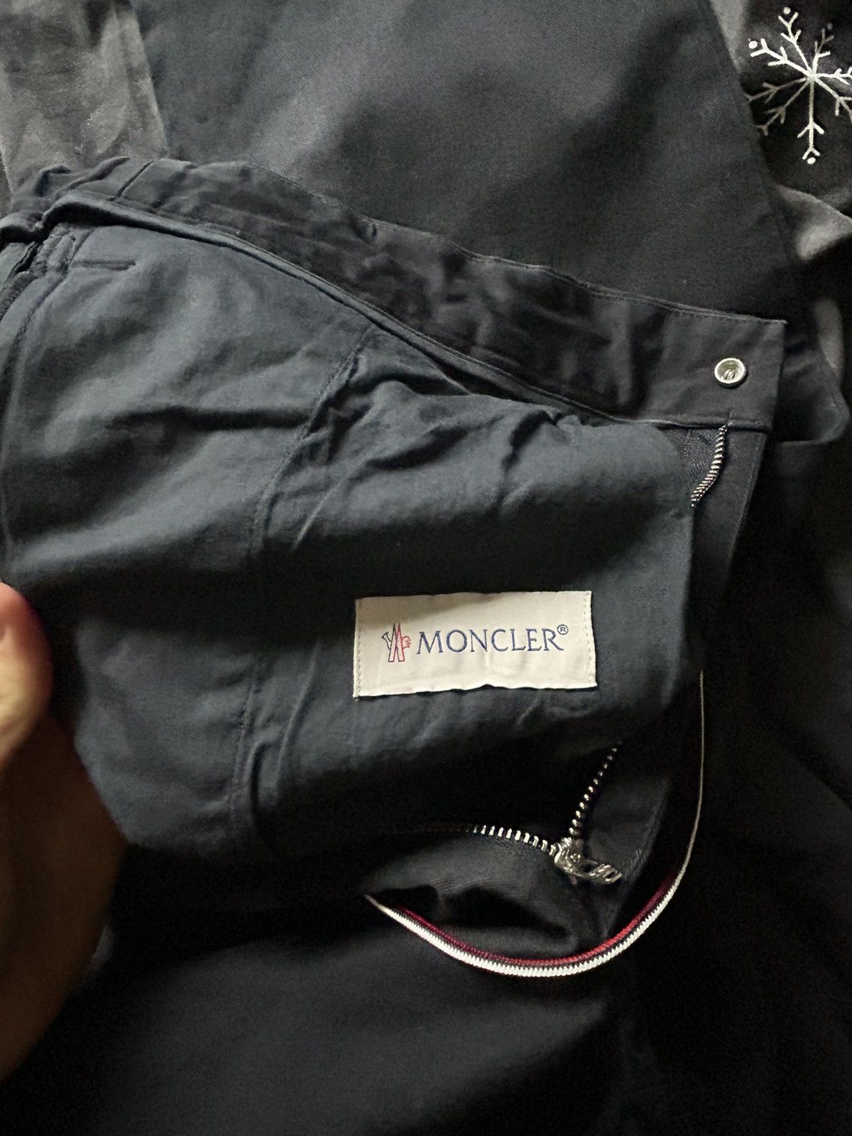 Moncler Moncler Casual Pant Navy Size US 34 / EU 50 - 3 Thumbnail