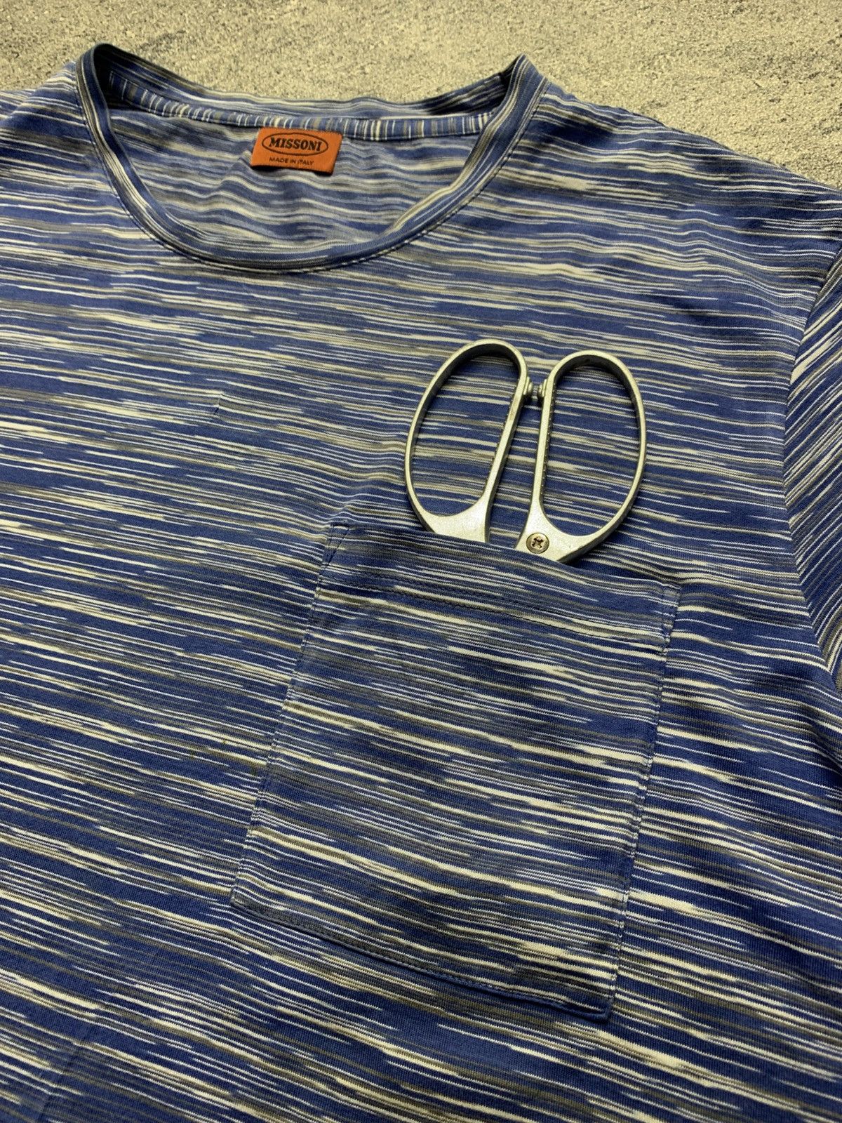 Missoni 🐍 SOLD 🐍Missoni Pocket Tees Size US XL / EU 56 / 4 - 3 Thumbnail
