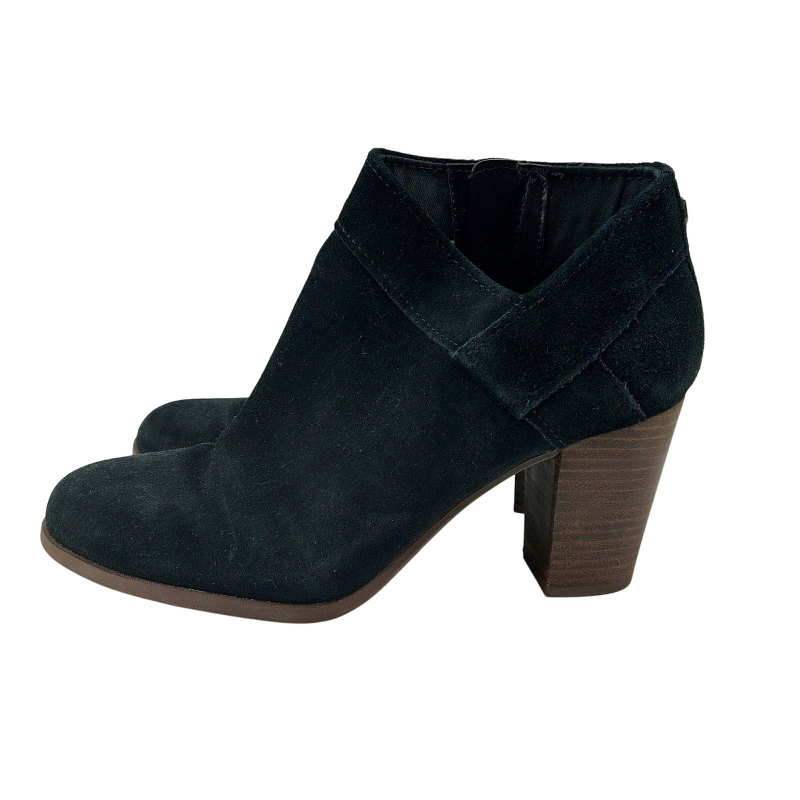 Koolaburra Koolaburra by Ugg Amalea Black Suede Size 8 Ankle Bootie Size US 8 / IT 38 - 1 Thumbnail