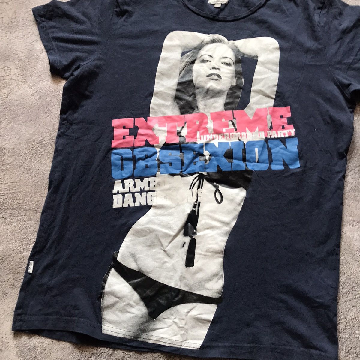Vintage VINTAGE EXTREME OBSEXION SEXY GIRL ADULT TEE Y2K 90s Size US L / EU 52-54 / 3 - 3 Thumbnail