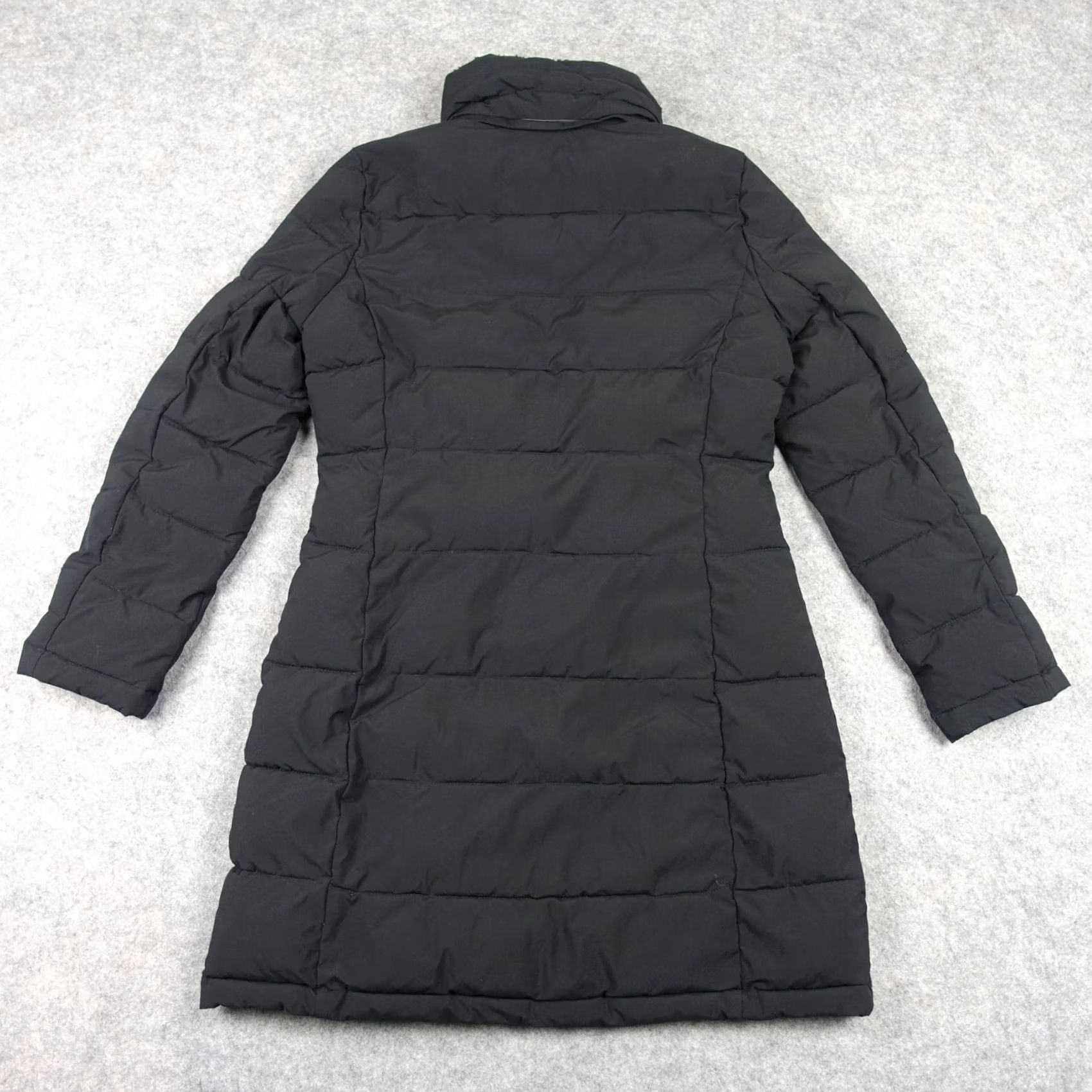 Andrew Marc Andrew Marc Jacket Womens Small Black Long Puffer Coat Zip Long Sleeve Polyester Quilted Lined Pockets Logo Casual Travel Fall Winter Mens Womens? Size S / US 4 / IT 40 - 7 Thumbnail