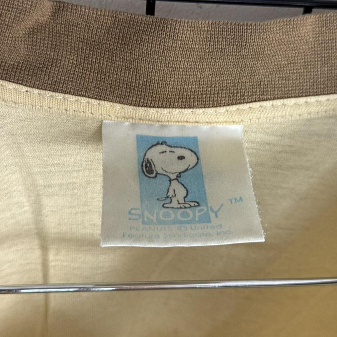 Vintage Vintage T shirt Graphic Snoopy Peanuts 90s Size US L / EU 52-54 / 3 - 7 Thumbnail