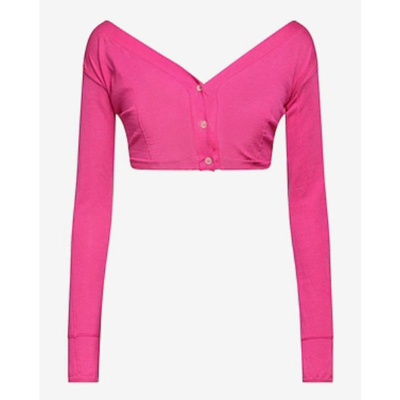 Jacquemus cropped button fastening cardigan size 8