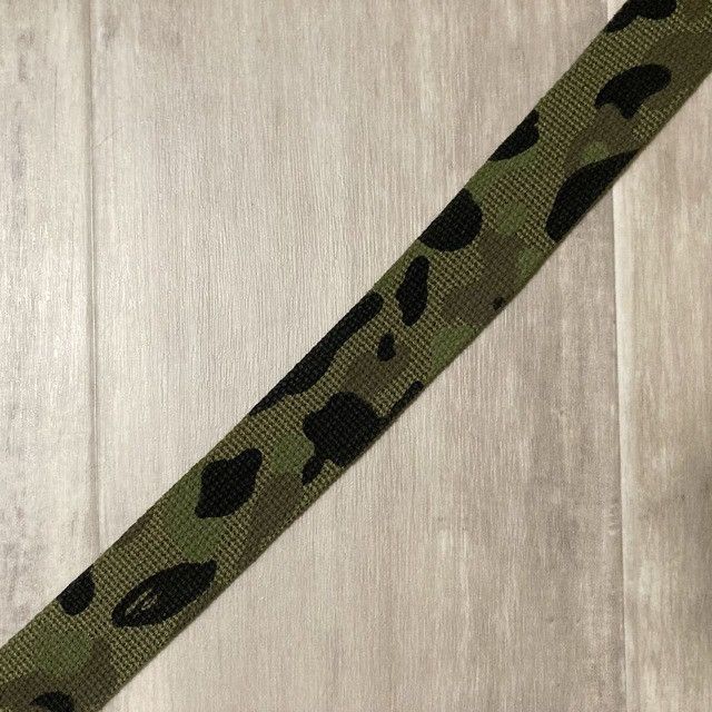 Bape BAPE APE HEAD GI Belt 1st Camo Green a bathing ape Size ONE SIZE - 4 Thumbnail