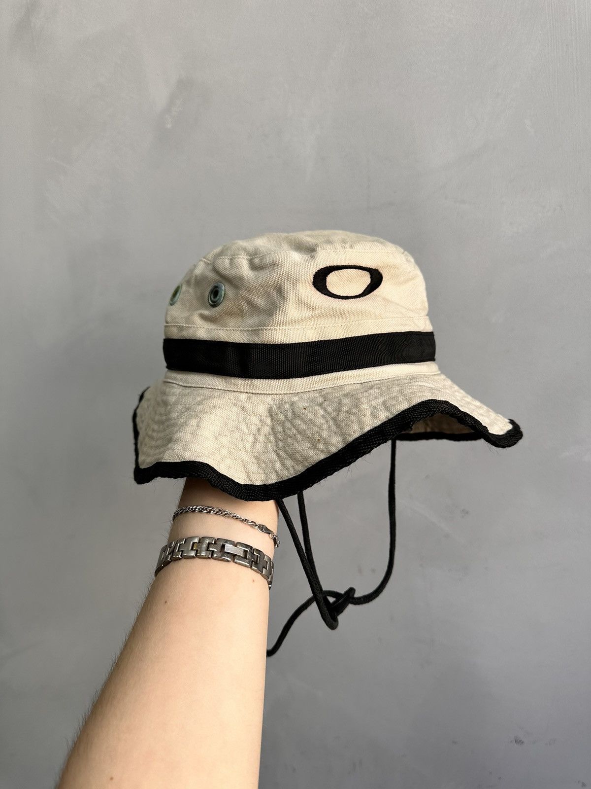 Oakley Vintage Panama Oakley Hat Beanie Cap Y2K Gorecope Outdoor Size ONE SIZE - 9 Thumbnail