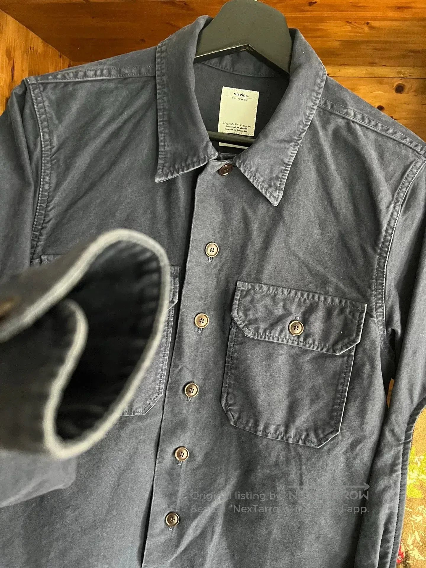 Visvim visvim blue dye vintage work shirt. Size US M / EU 48-50 / 2 - 5 Thumbnail