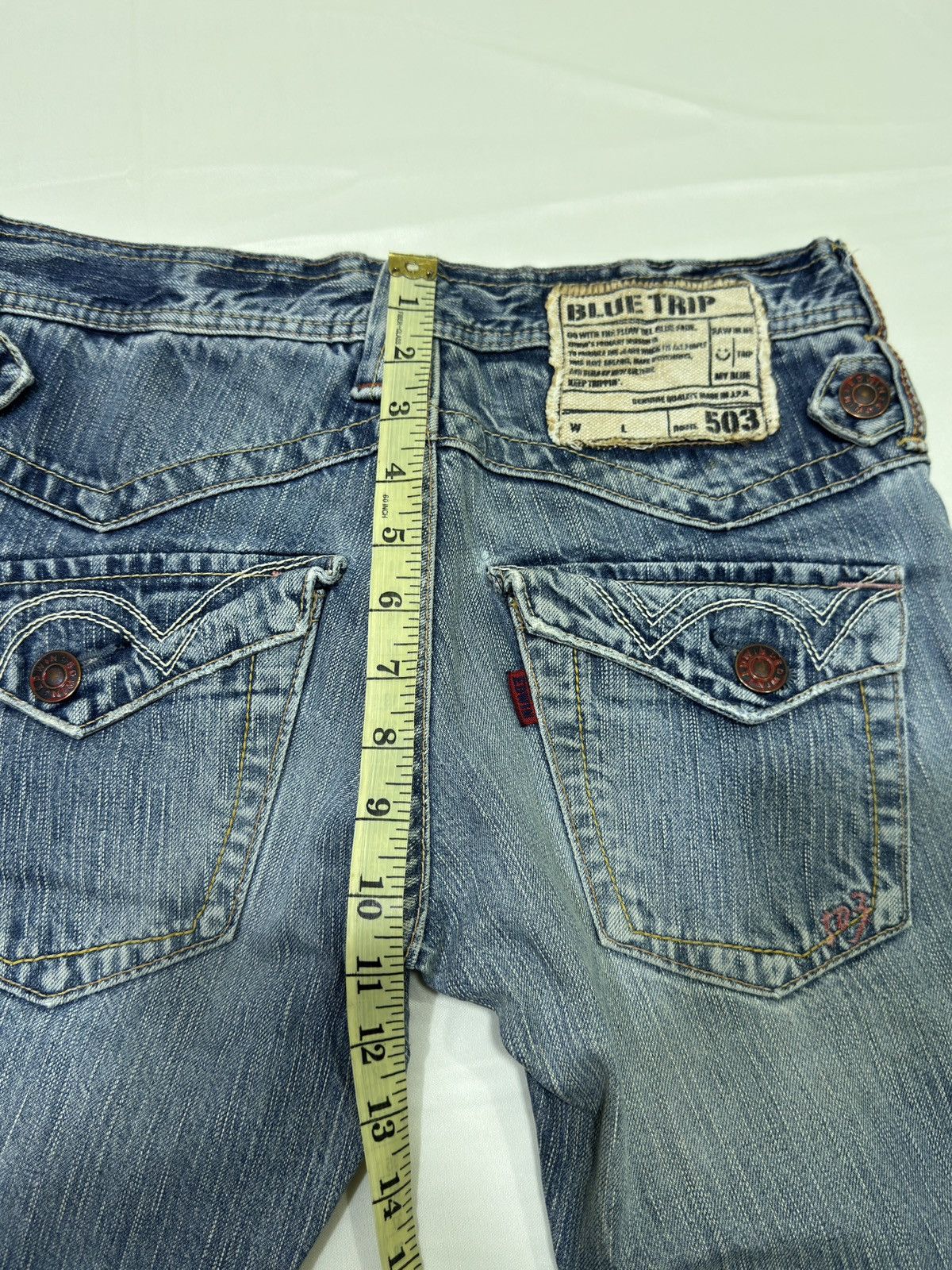 Edwin Japanese Brand X Edwin spiral flare jeans Size US 30 / EU 46 - 11 Thumbnail