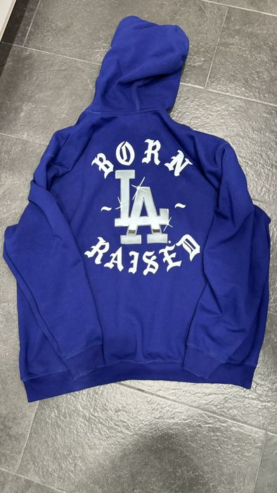 New Era Born X Raised Dodgers LA Rocker Hoodie | Grailed