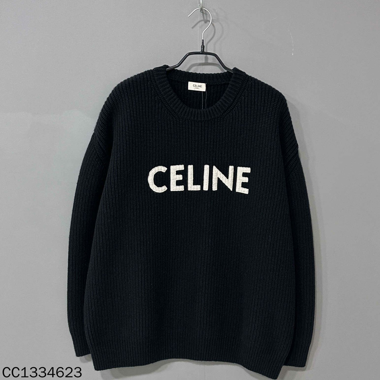 Celine Celine Retro Black Sweater S Women Size S / US 4 / IT 40 - 1 Thumbnail