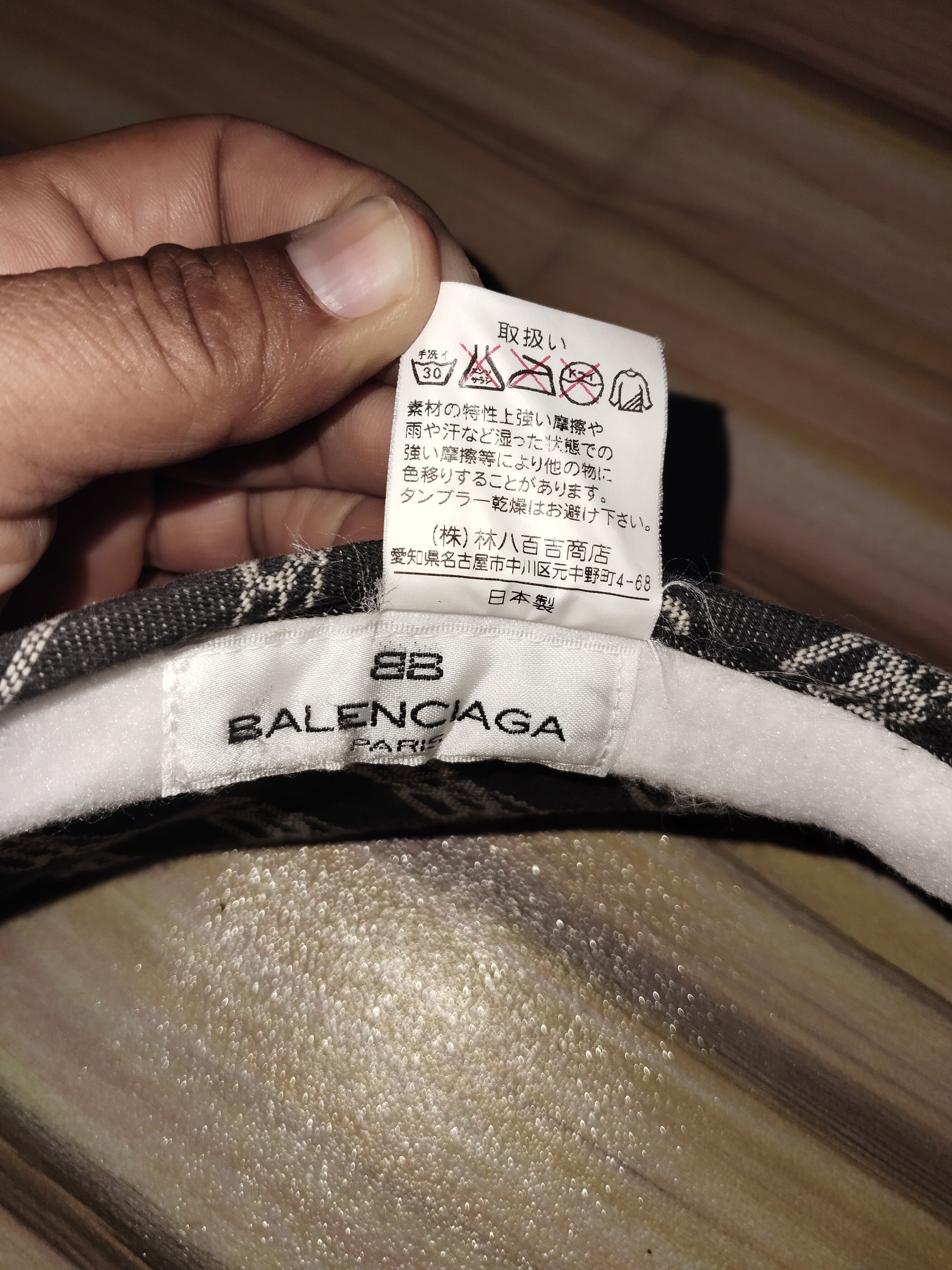 Balenciaga BALENCIAGA Monogram Half Cap Size ONE SIZE - 8 Thumbnail