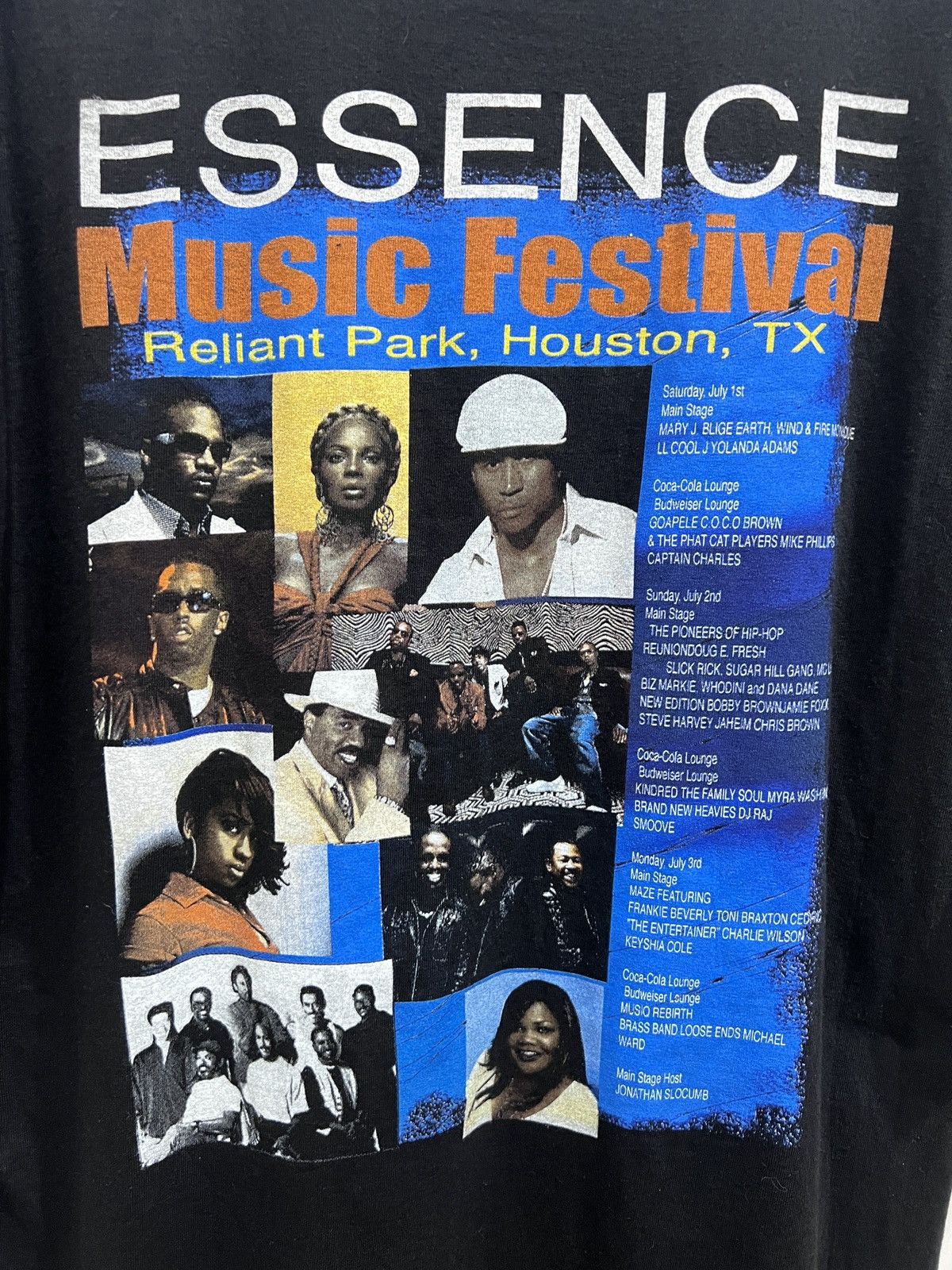 Band Tees × Rap Tees × Vintage Vintage Y2K Essence Music Festival Alicia Keys babyface Size US XL / EU 56 / 4 - 5 Thumbnail