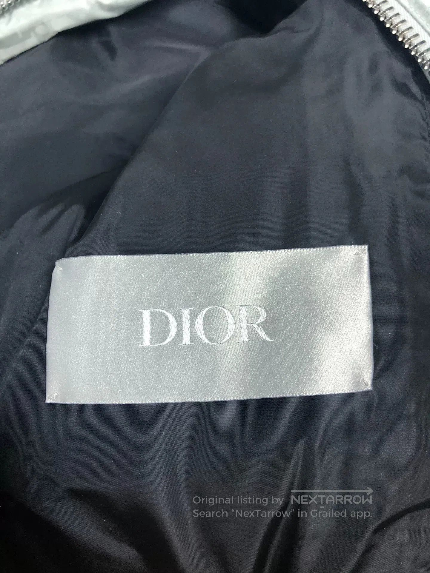 Dior dior logo hooded zip jacket in gray. Size US L / EU 52-54 / 3 - 4 Thumbnail