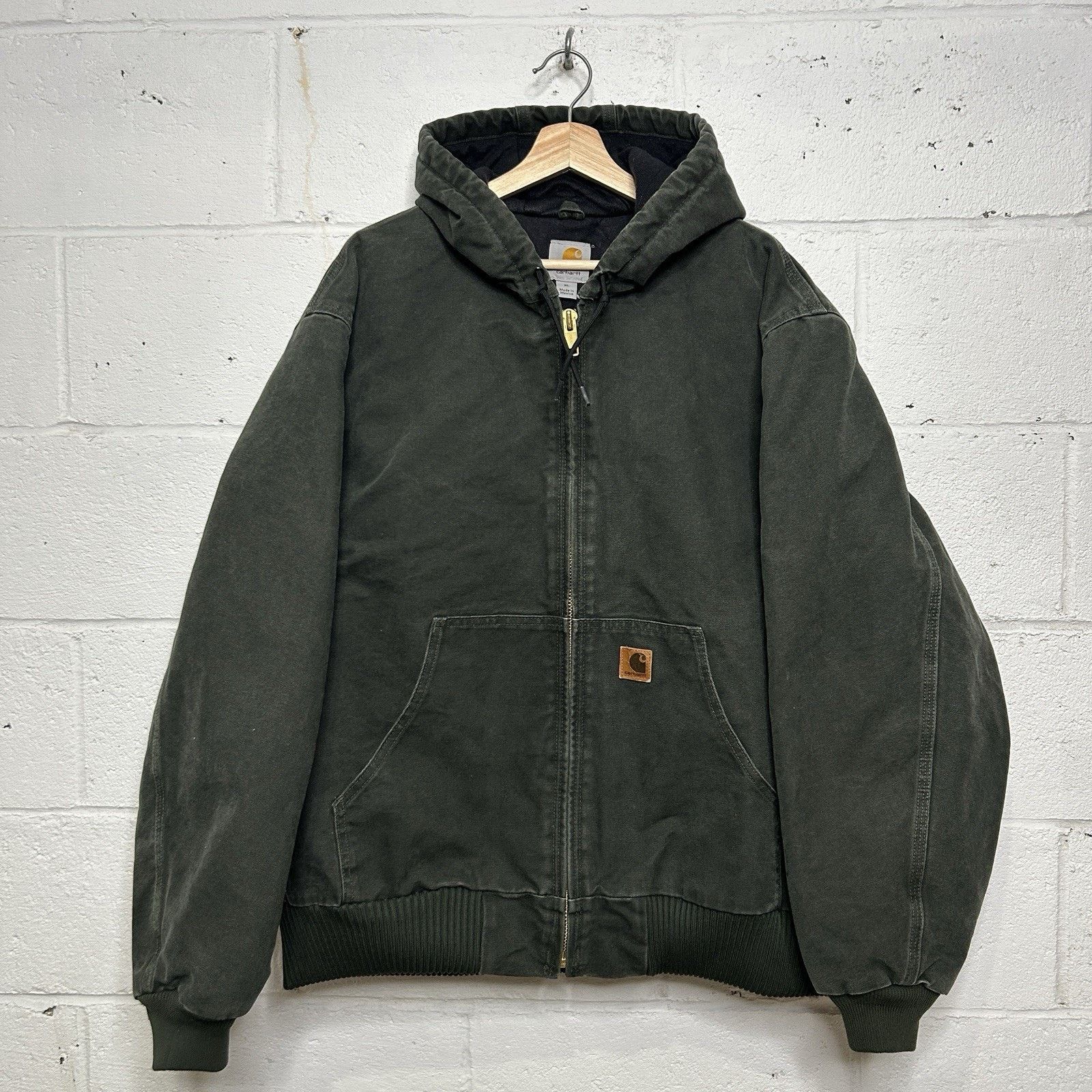 Carhartt Vintage Carhartt Quilted Active Jacket “Moss Green” J130 Size US XXL / EU 58 / 5 - 1 Thumbnail